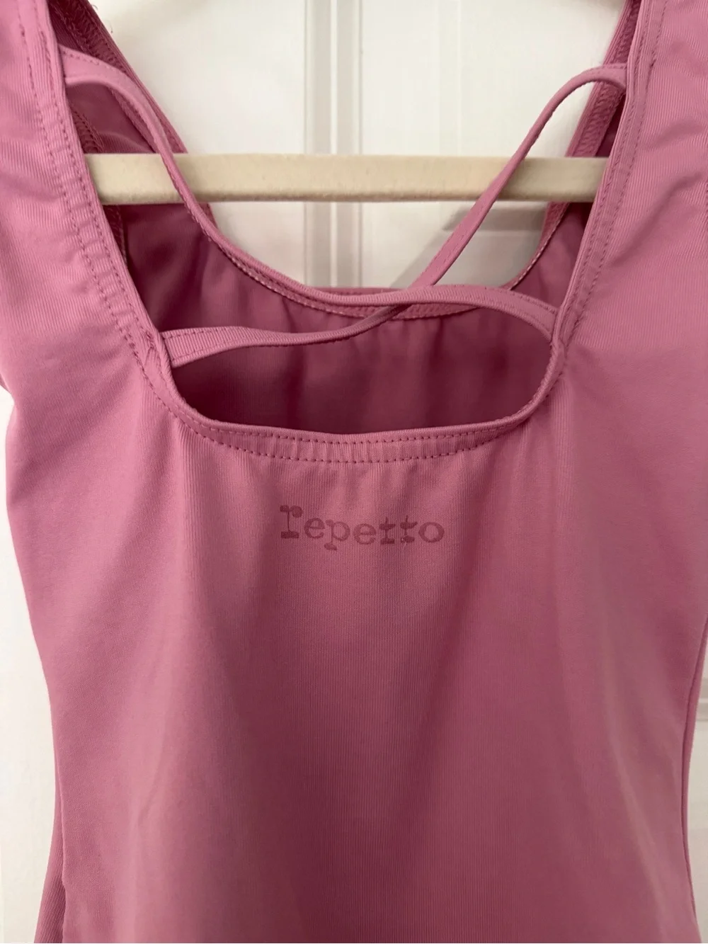 Repetto Kids Ballet Leotard - Mauve Pink